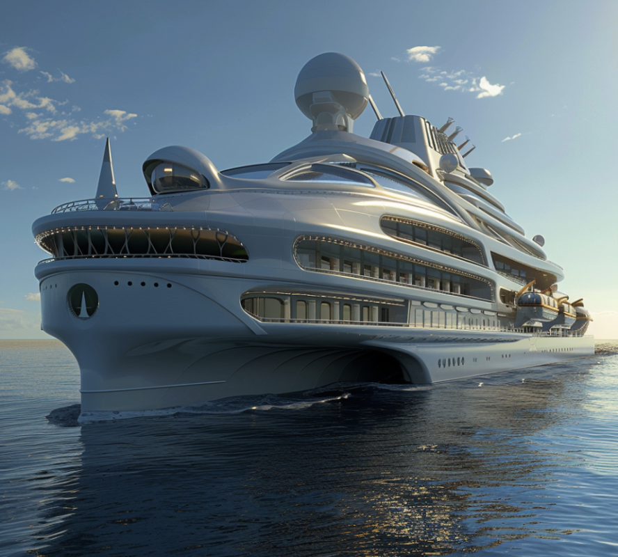 AI predicts what luxury cruise ships will look like 50 years from now